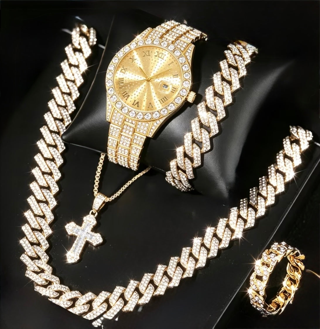 Montre & bracelet & collier & bague