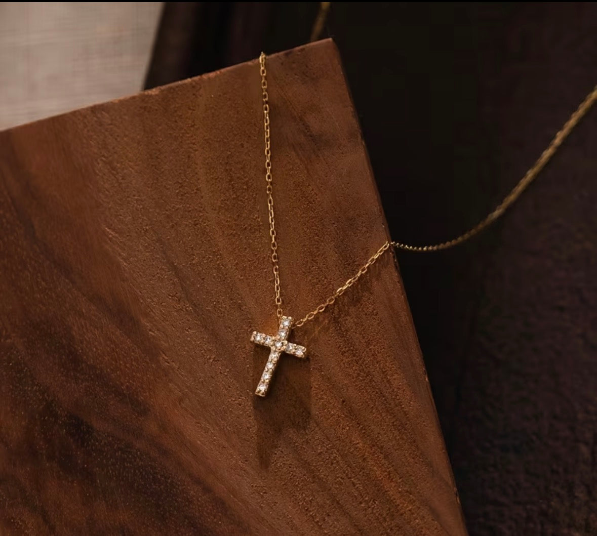 Collier croix